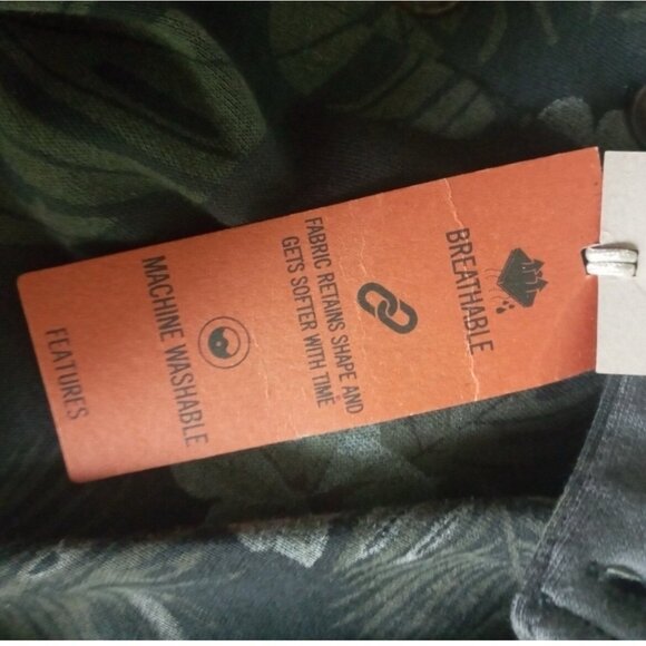 Men’s Hawke & Co Floral Long Sleeve Shirt – Casual Button-Up VG - Picture 7 of 7